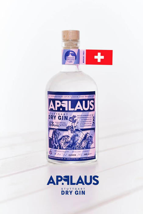 Applaus Dry Gin in der Schweiz