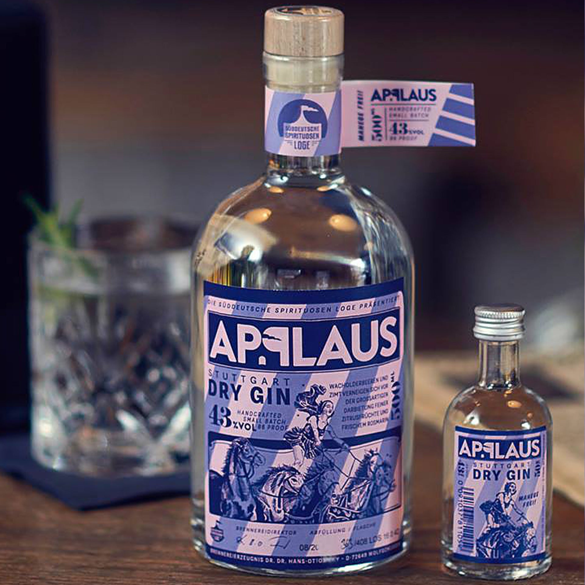 Applaus Dry Gin 50ml – Applaus Gin